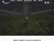 Tablet Screenshot of libertyhealthsciences.com